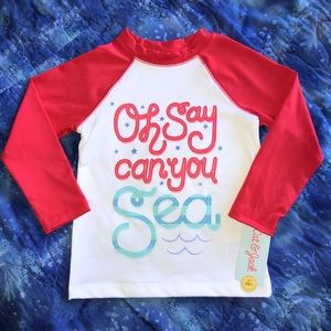 NWT!  Rash Guard - Long Sleeve 3T